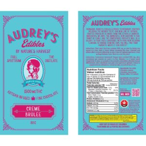 Audrey’s 1500mg Chocolate Bars