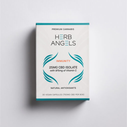 Herb Angels 300mg CBD Isolate Capsules