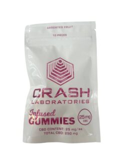 Crash Labs 250mg CBD Gummies