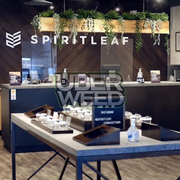 Cannabis in Spiritleaf Store in Ottawa