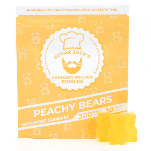 v7-300mg THC High Dose Peachy Bears (Sugar Jack’s)-0 Product Variation