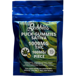 Sativa Bubbies 1000mg Gummy Pucks