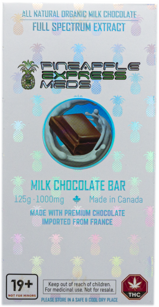Pineapple Express Meds THC Chocolate Bar